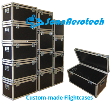Custom Flight Case L54 x W35 x H34 cm 